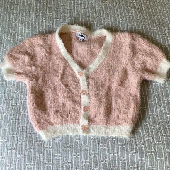 Verge Girl fuzzy cropped sweater - Picture 1 of 3
